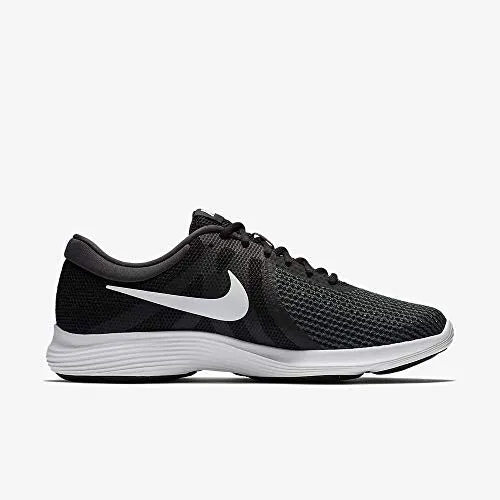 Nike Women's WMNS Revolution 4 Black/White Shoes-7 UK (41 EU) (9.5 US) (908999-1)