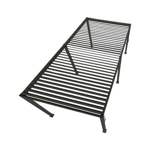 Nova Titan Aluminium Pergola 6m x 3m Rectangular optional Glass sliding Doors - Grey