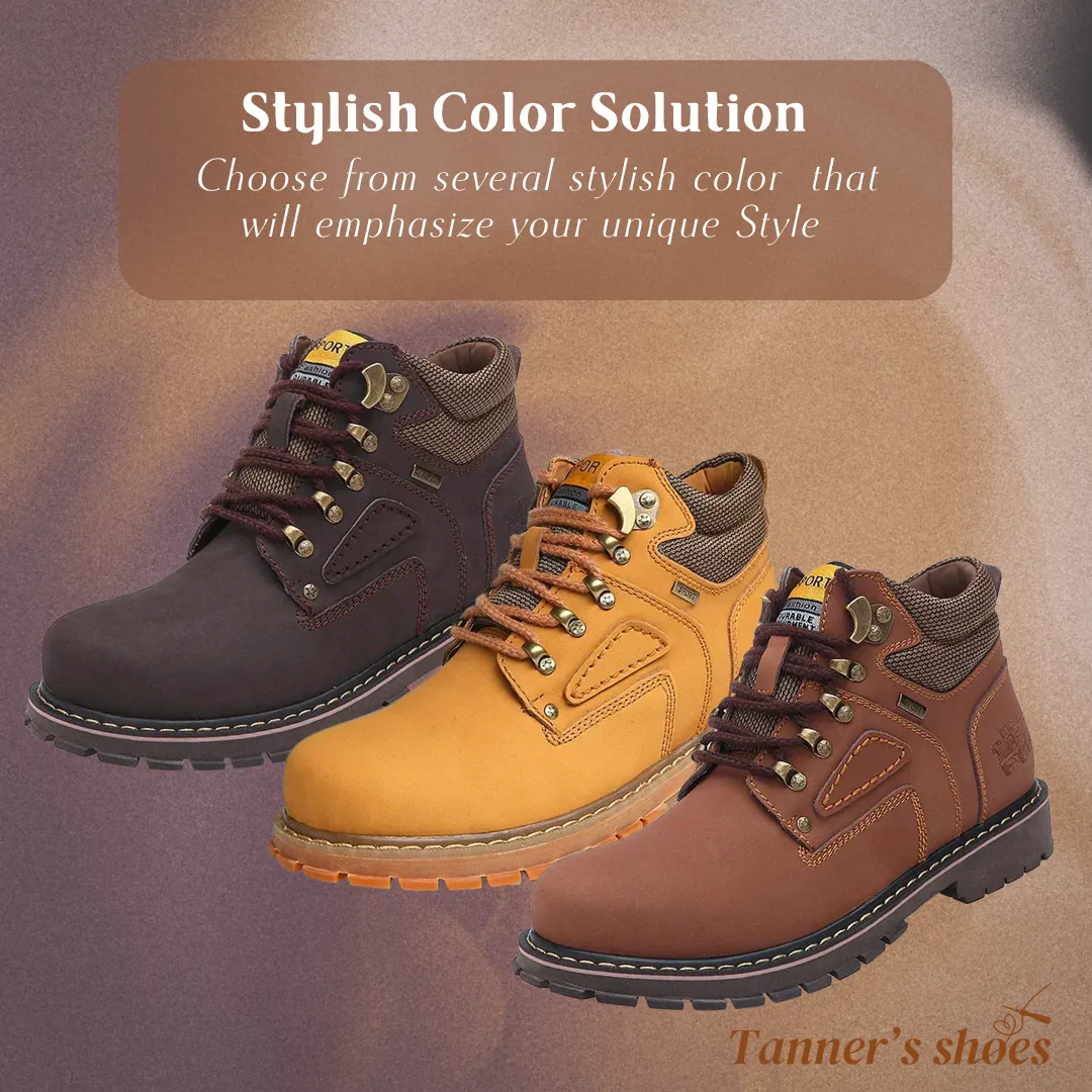 Oliver | Orthopedic Leather Boots