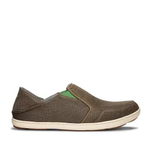 Olukai Men's Nohea Mesh in Mustang/Lime Peel