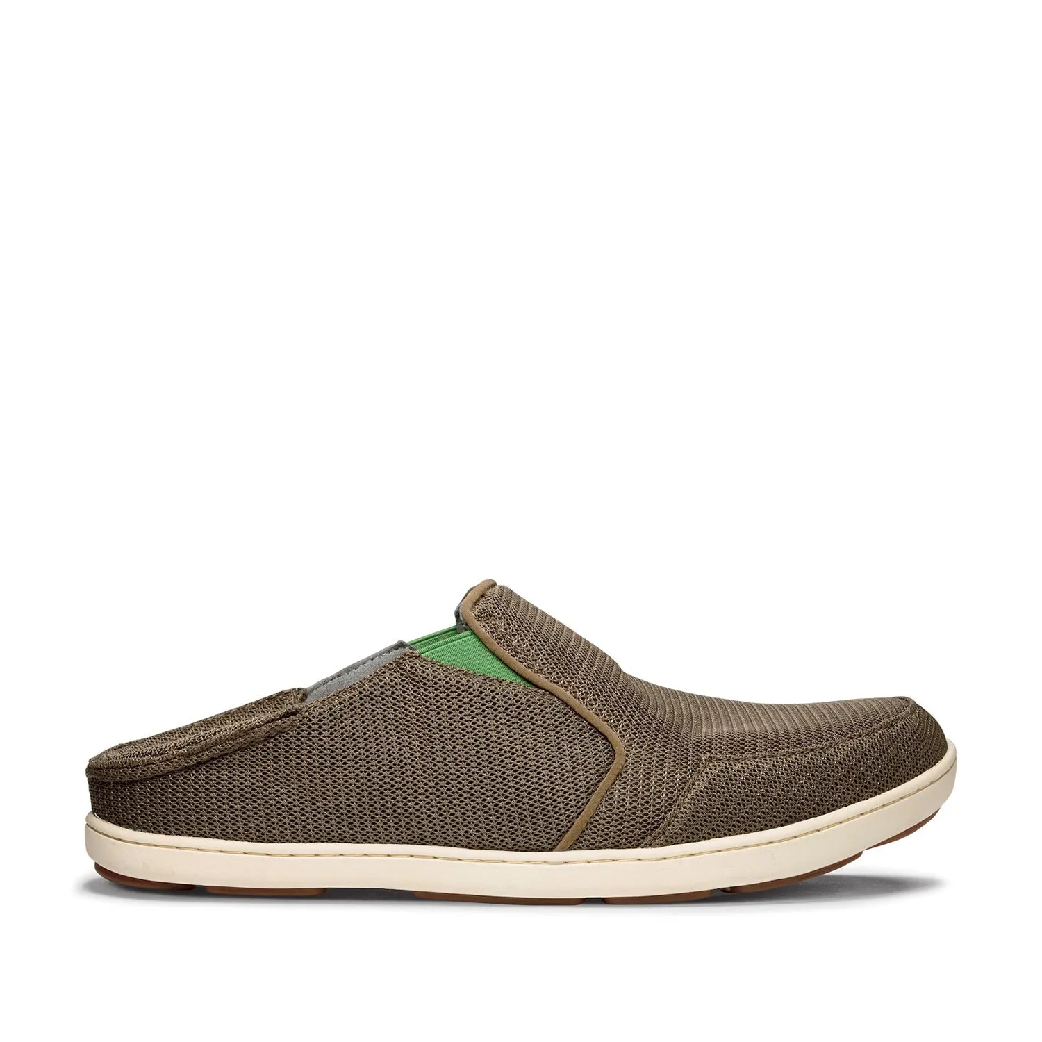 Olukai Men's Nohea Mesh in Mustang/Lime Peel