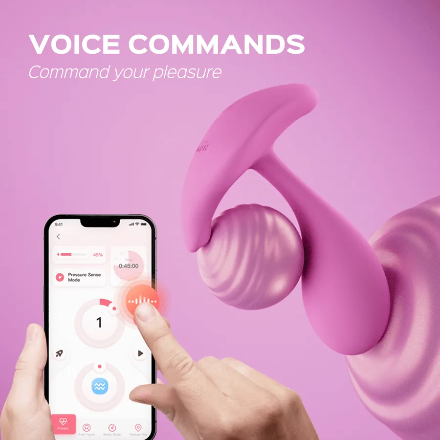 OLY 2 Pressure Sensing APP-enabled Wearable Clit & G Spot Vibrator