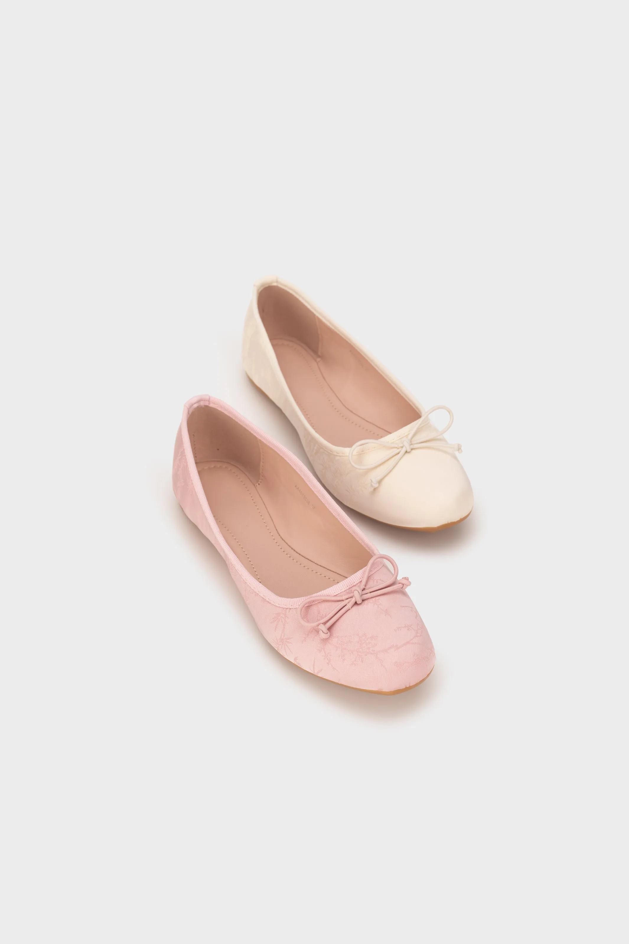 ORIENTAL PRINT BALLET FLAT