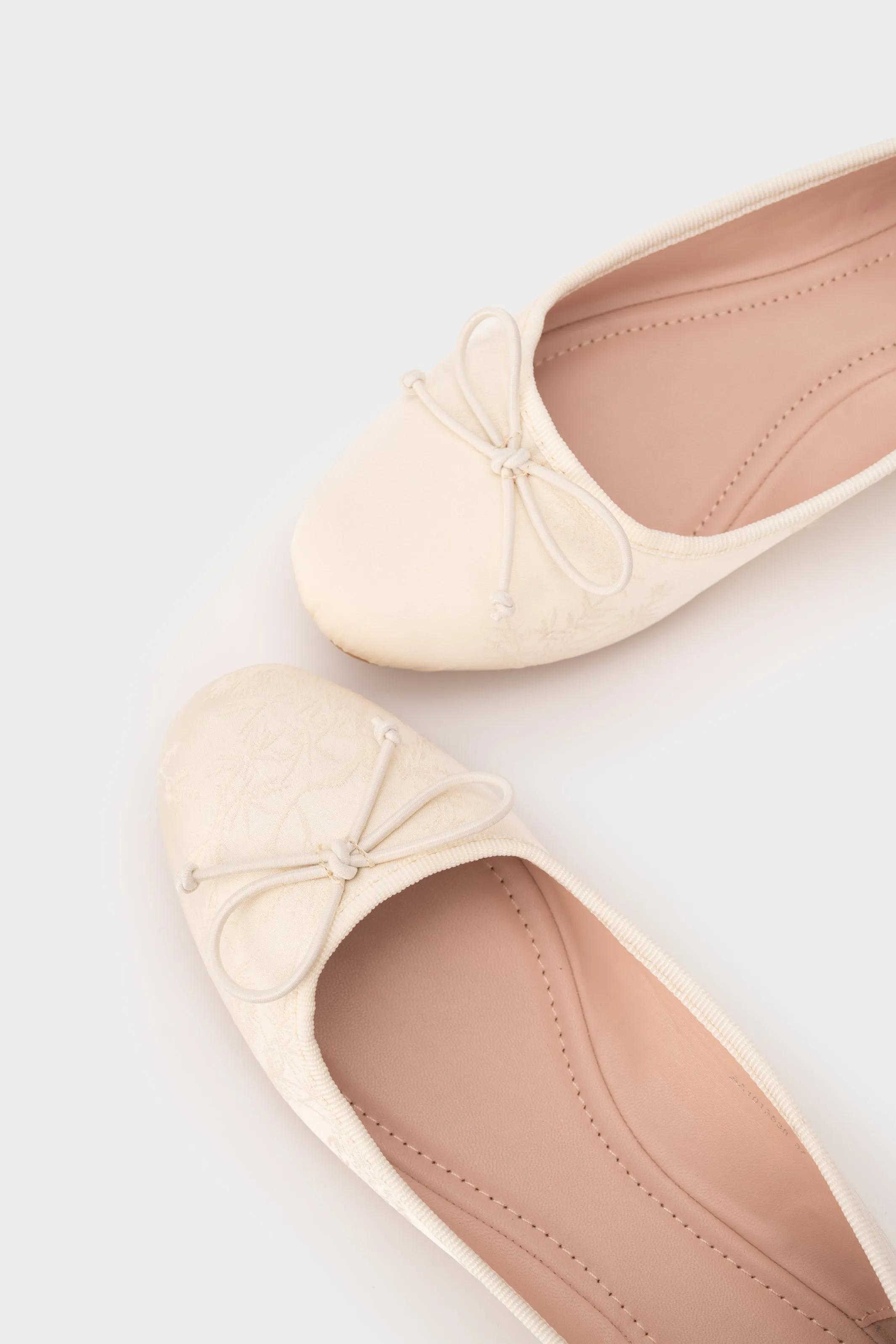 ORIENTAL PRINT BALLET FLAT