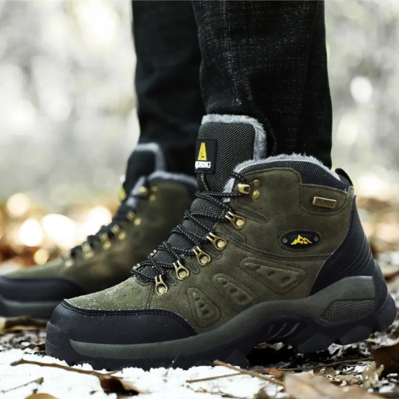 Orthopedic Mountains Men's Hiking Boots