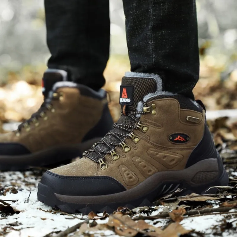 Orthopedic Mountains Men's Hiking Boots