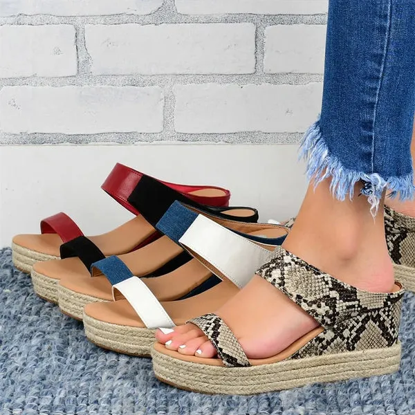 Orthopedic Women's Wedges Casual Sandals