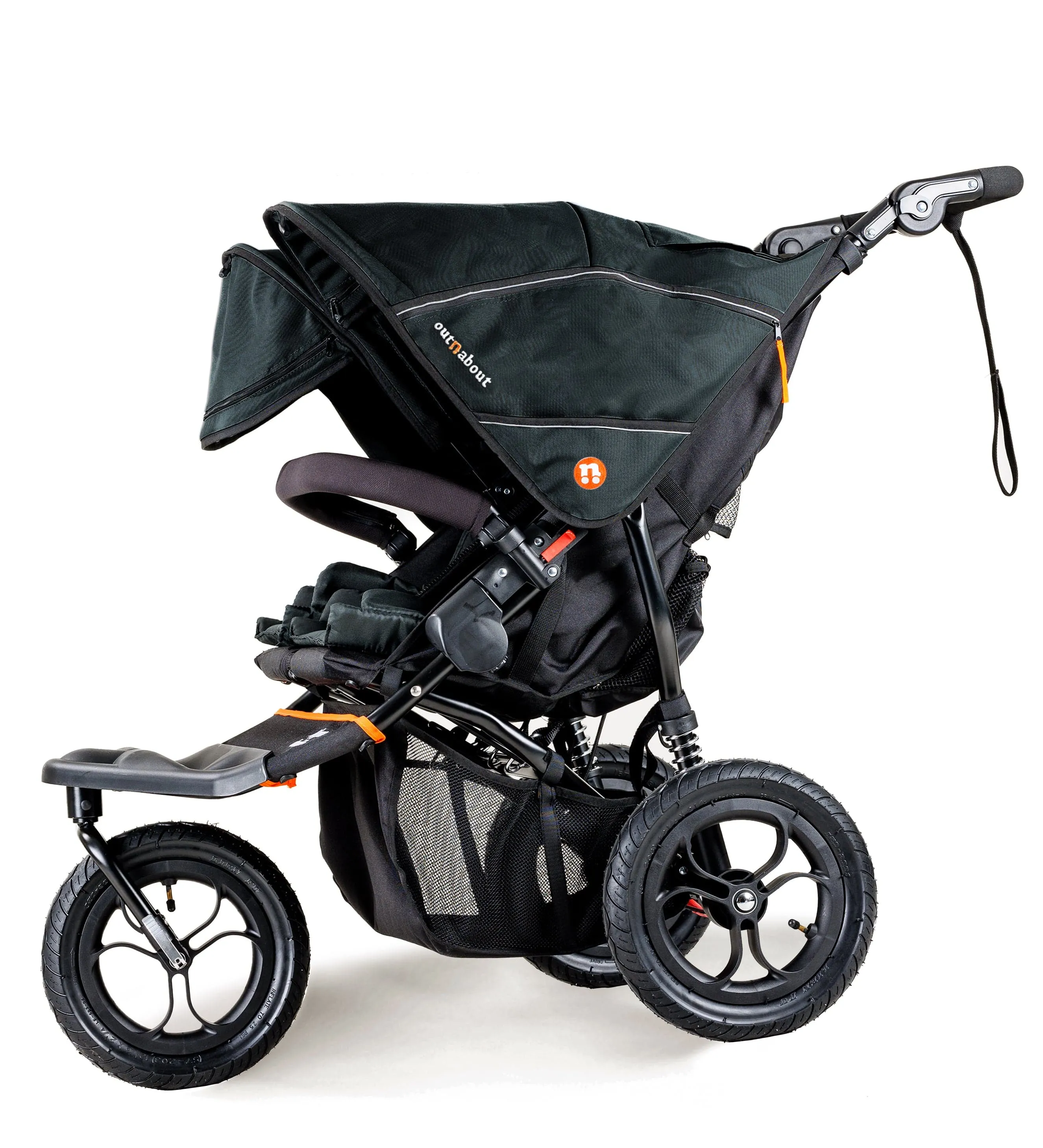 Out n About Nipper Double Duo Essentials Kit in Forest Black