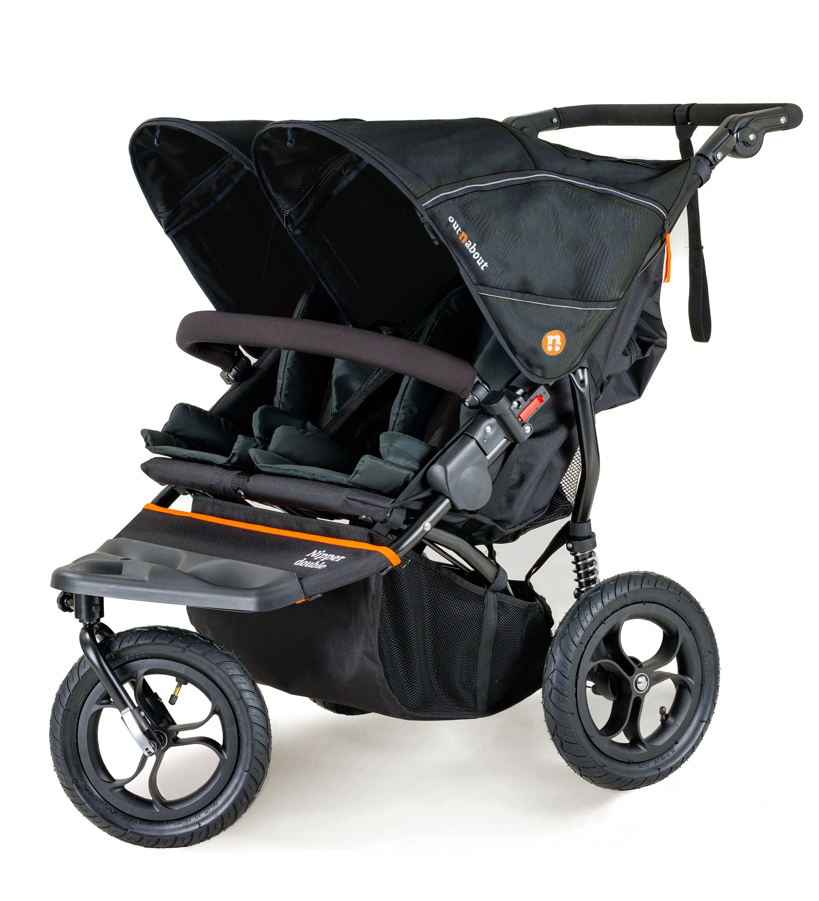 Out n About Nipper Double Duo Essentials Kit in Forest Black