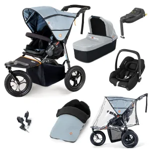 Out n About Nipper Single Maxi-Cosi Essential Kit in Rock Salt Grey