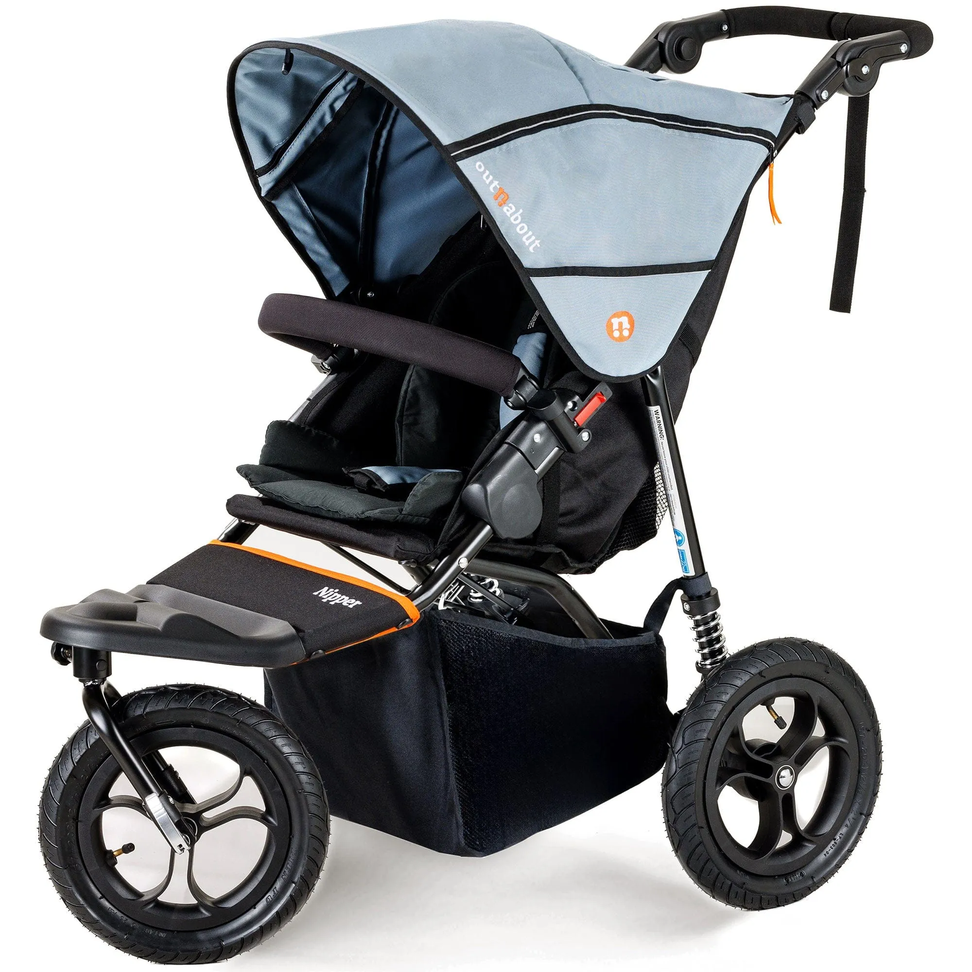 Out n About Nipper Single Maxi-Cosi Essential Kit in Rock Salt Grey
