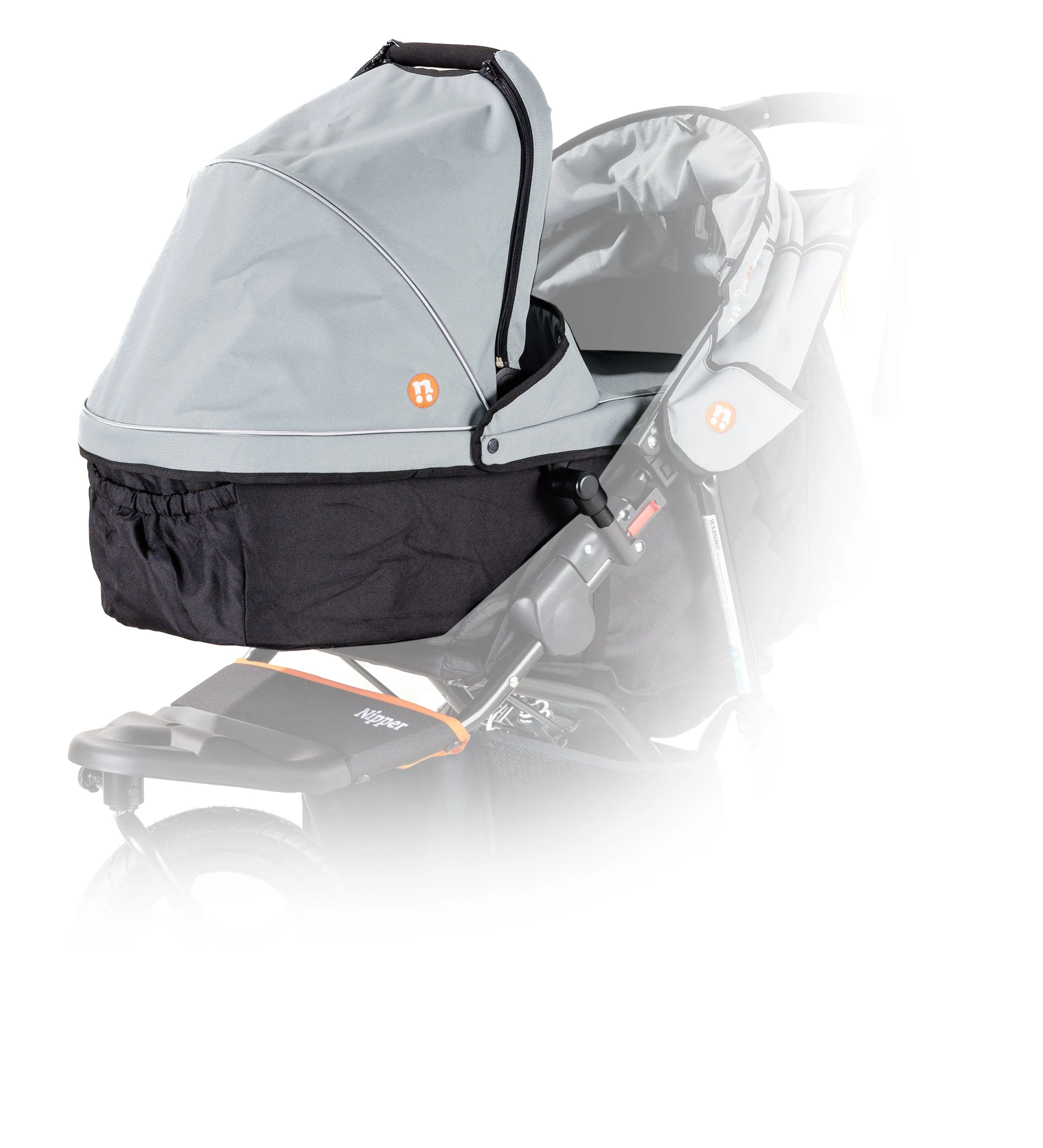 Out n About Nipper Single Maxi-Cosi Essential Kit in Rock Salt Grey