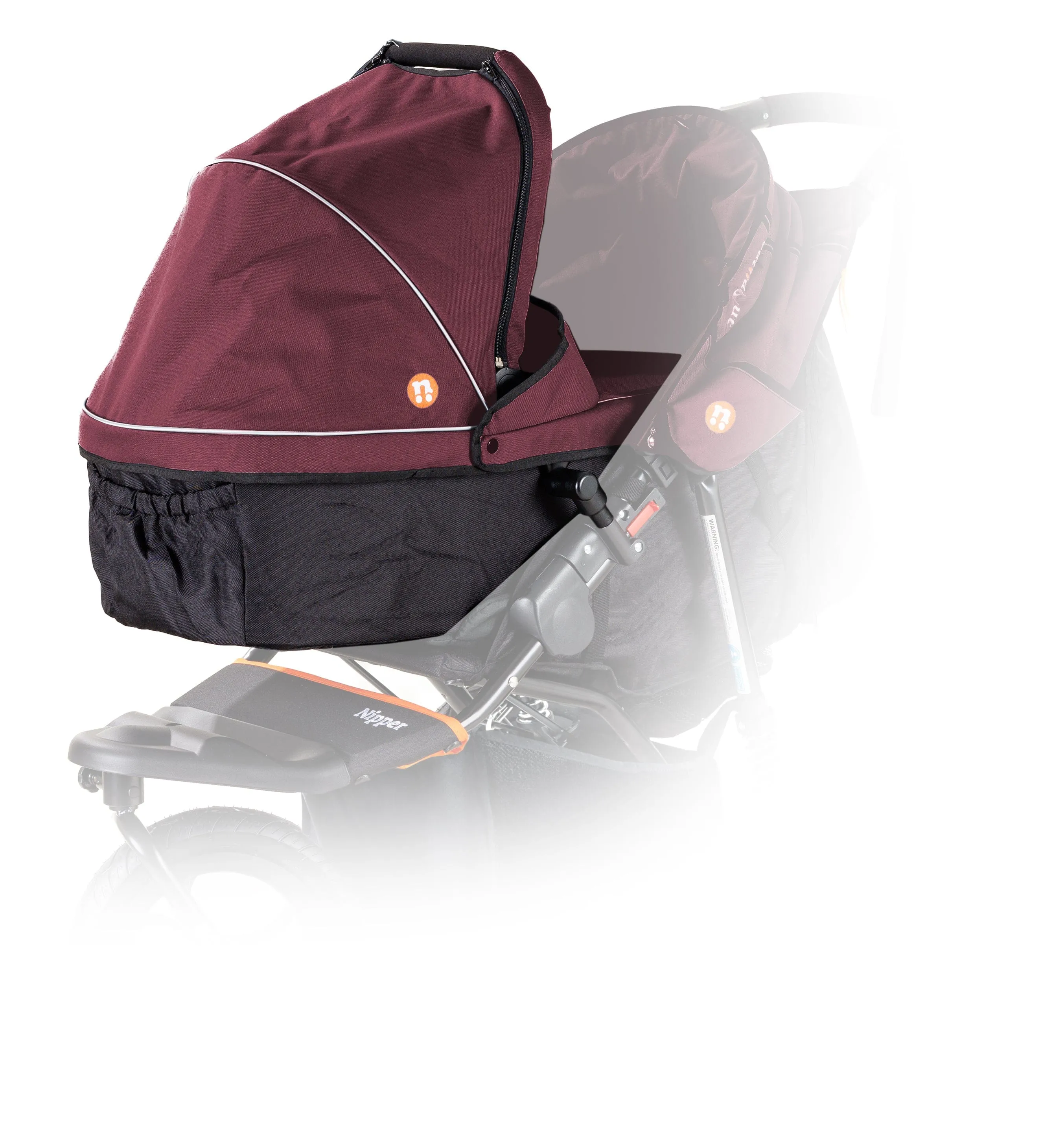 Out n About Nipper Single Maxi-Cosi Starter Kit in Brambleberry Red