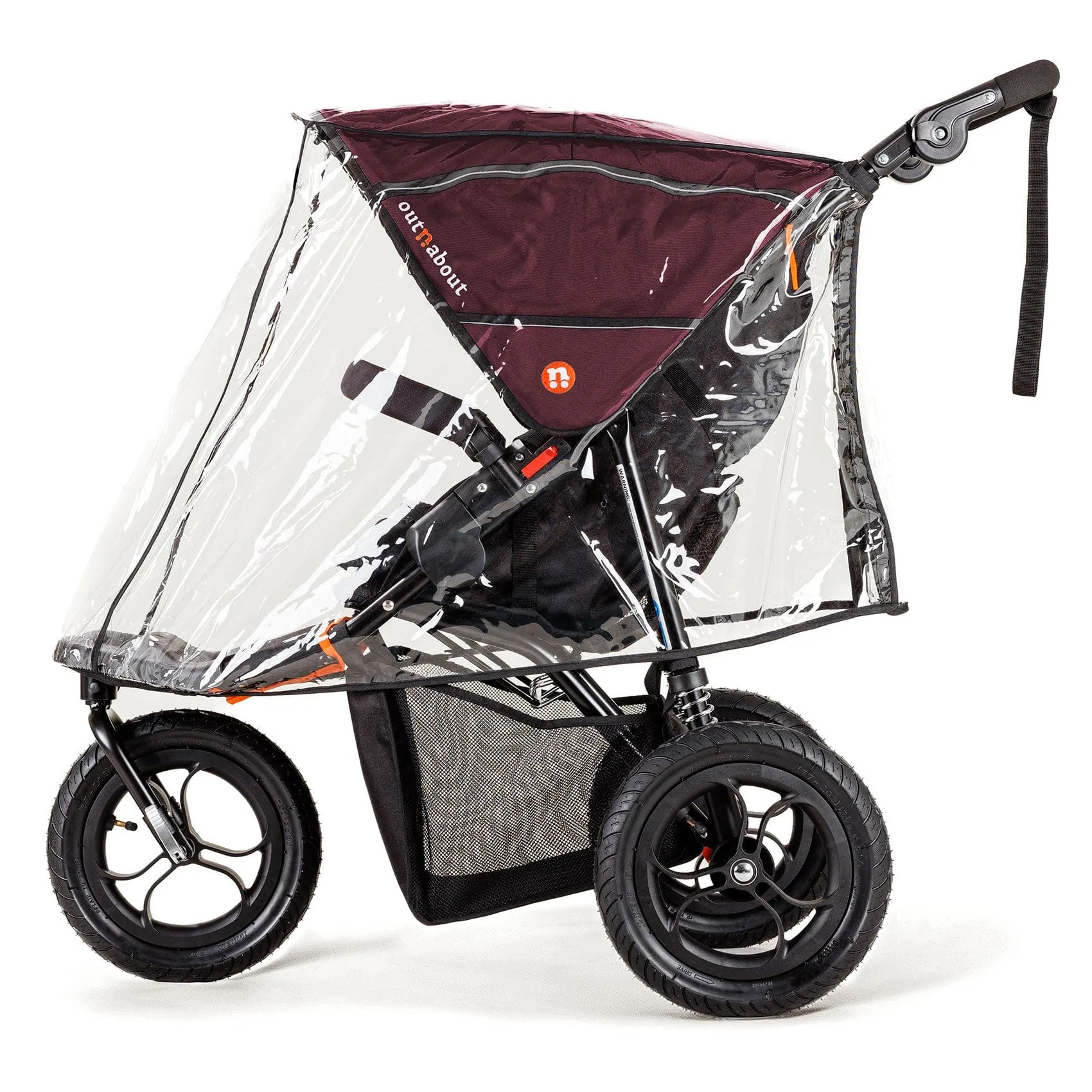 Out n About Nipper Single Maxi-Cosi Starter Kit in Brambleberry Red