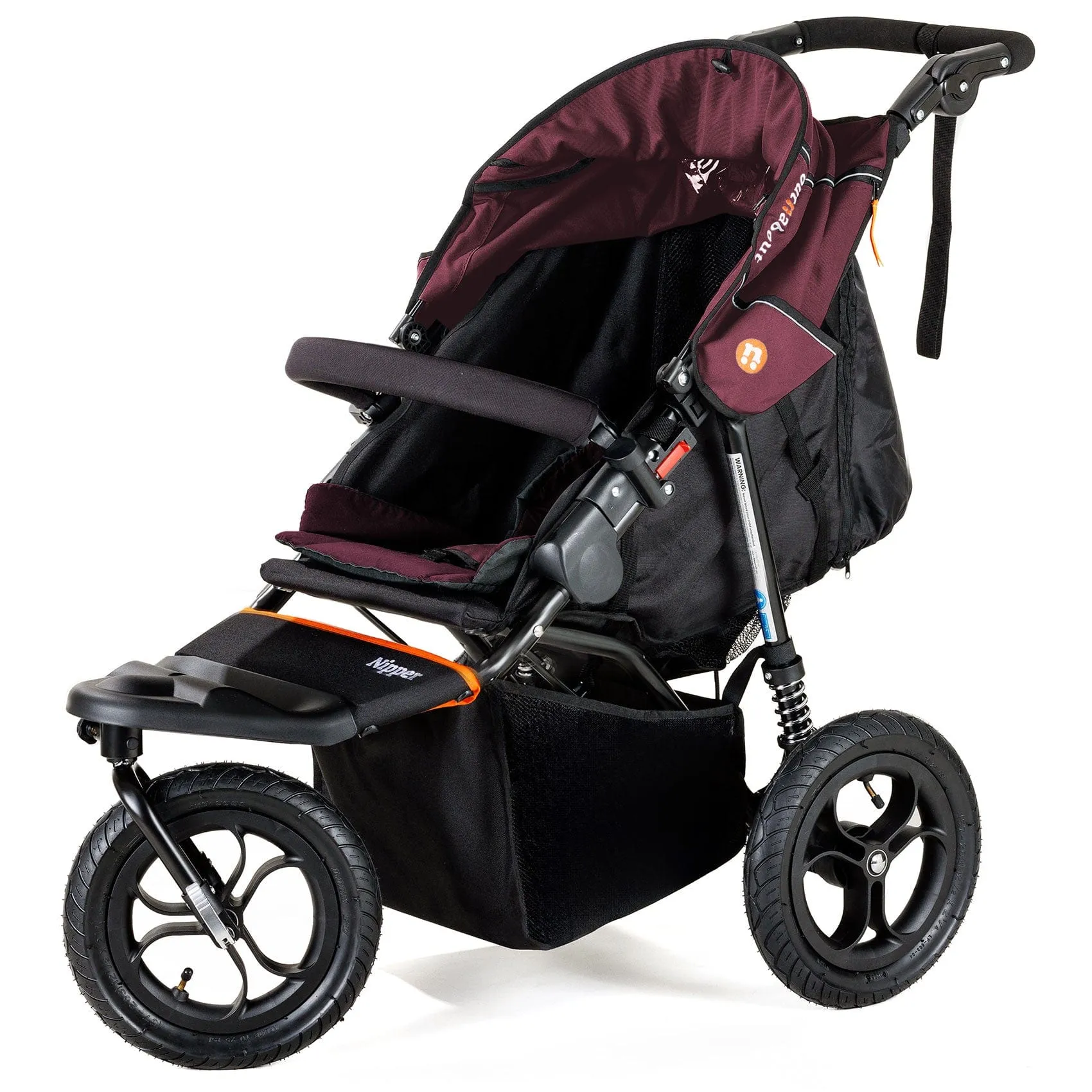 Out n About Nipper Single Maxi-Cosi Starter Kit in Brambleberry Red