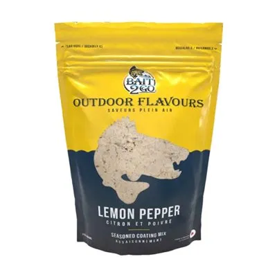 OUTDOOR FLAVOURS LEMON PEPPER SEASONED COATING MIX