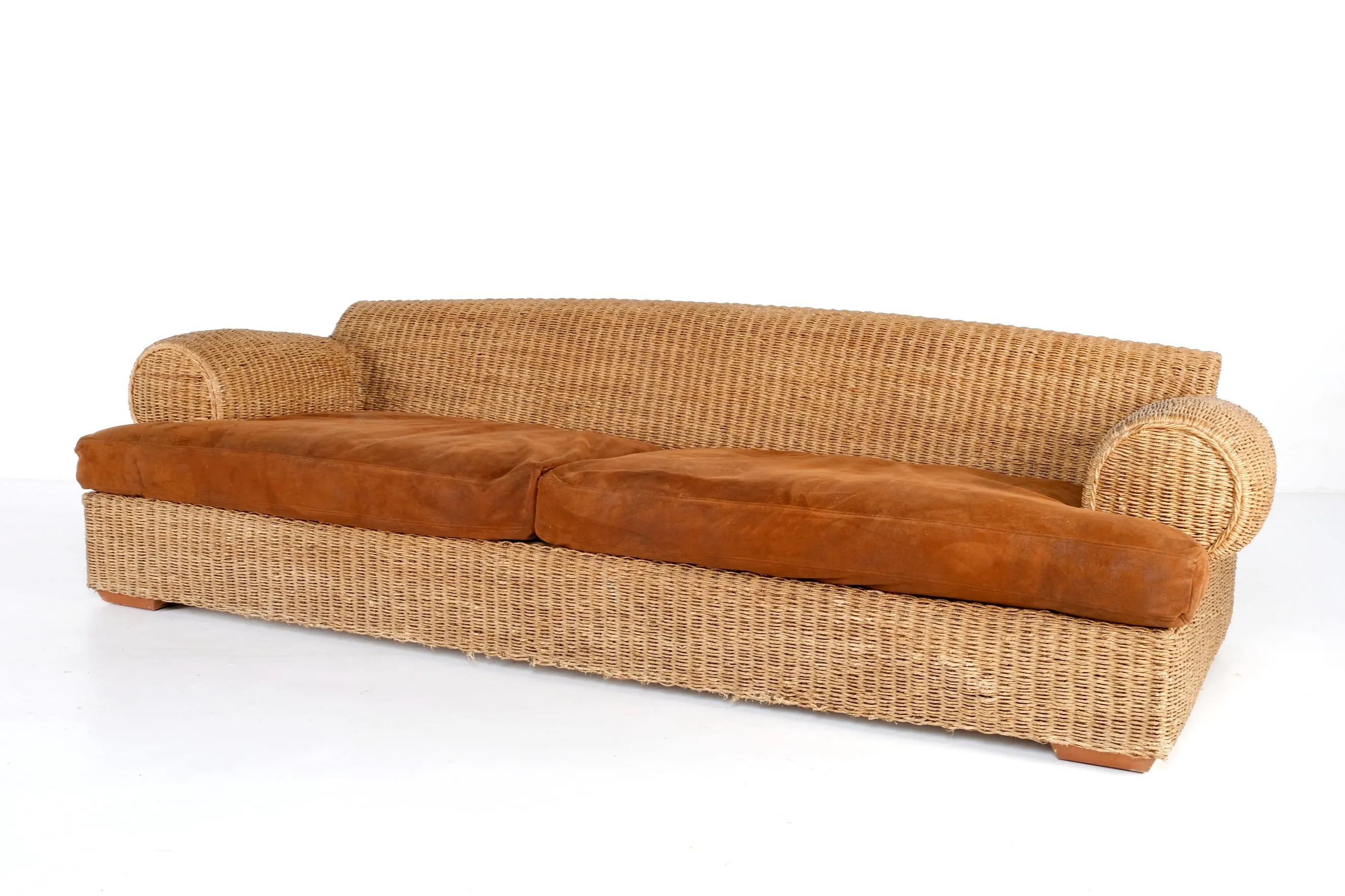 OUTDOOR RATTAN SOFA