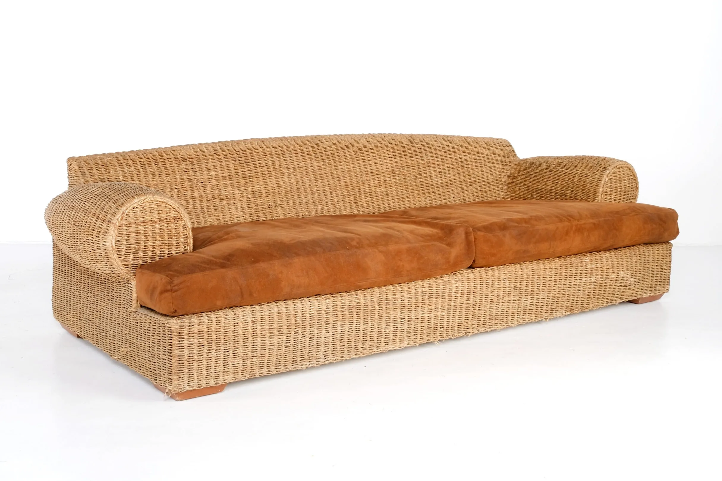 OUTDOOR RATTAN SOFA