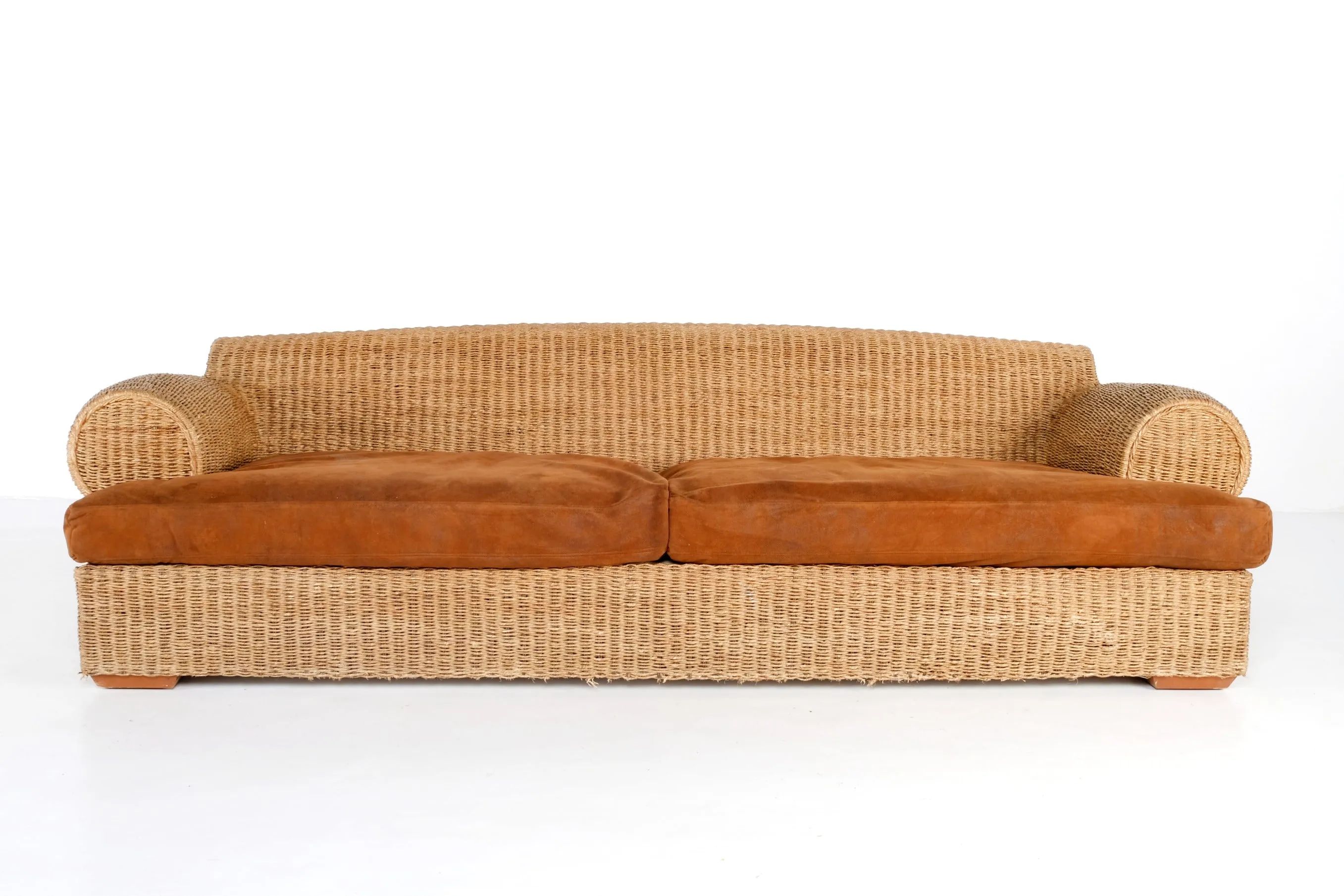 OUTDOOR RATTAN SOFA