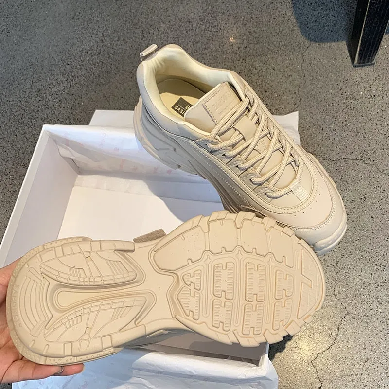 Outdoor Women Platform Chunky Sneakers