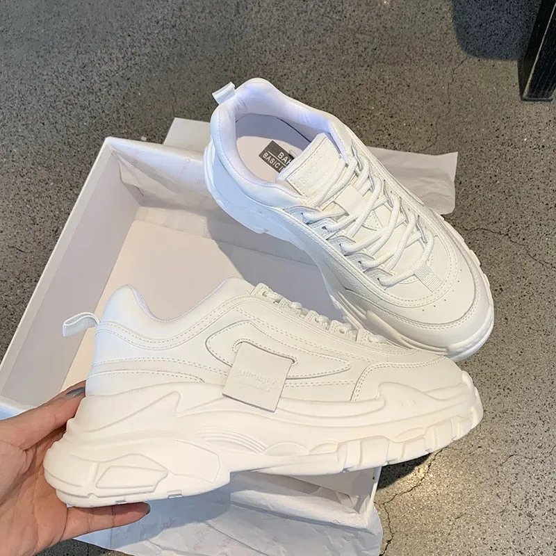 Outdoor Women Platform Chunky Sneakers