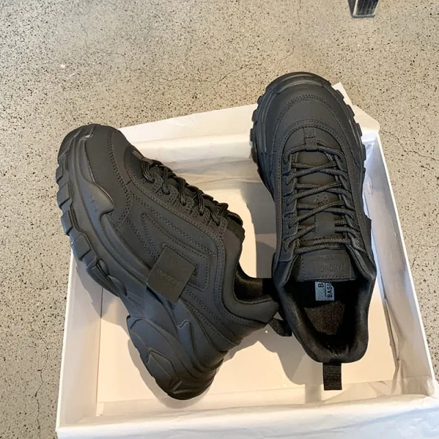 Outdoor Women Platform Chunky Sneakers