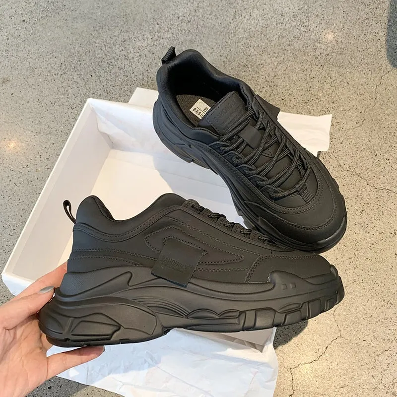 Outdoor Women Platform Chunky Sneakers