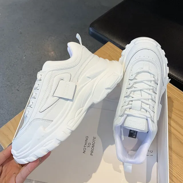 Outdoor Women Platform Chunky Sneakers