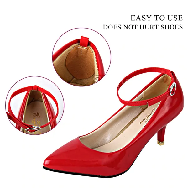 Patent Leather Ankle Shoe Belt Strap