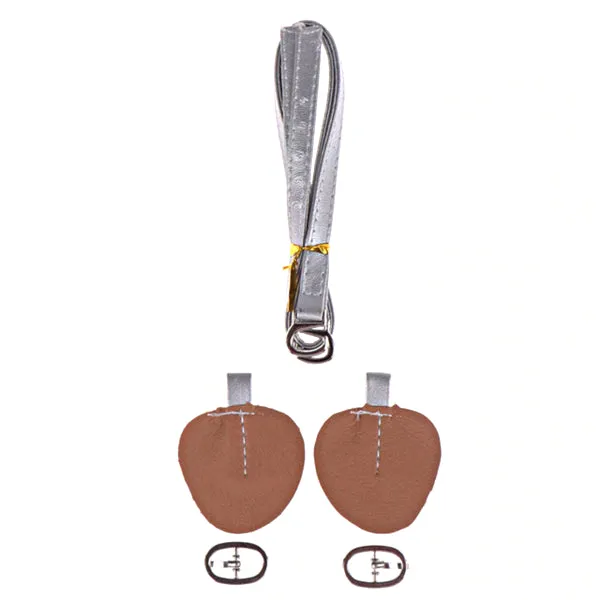 Patent Leather Ankle Shoe Belt Strap