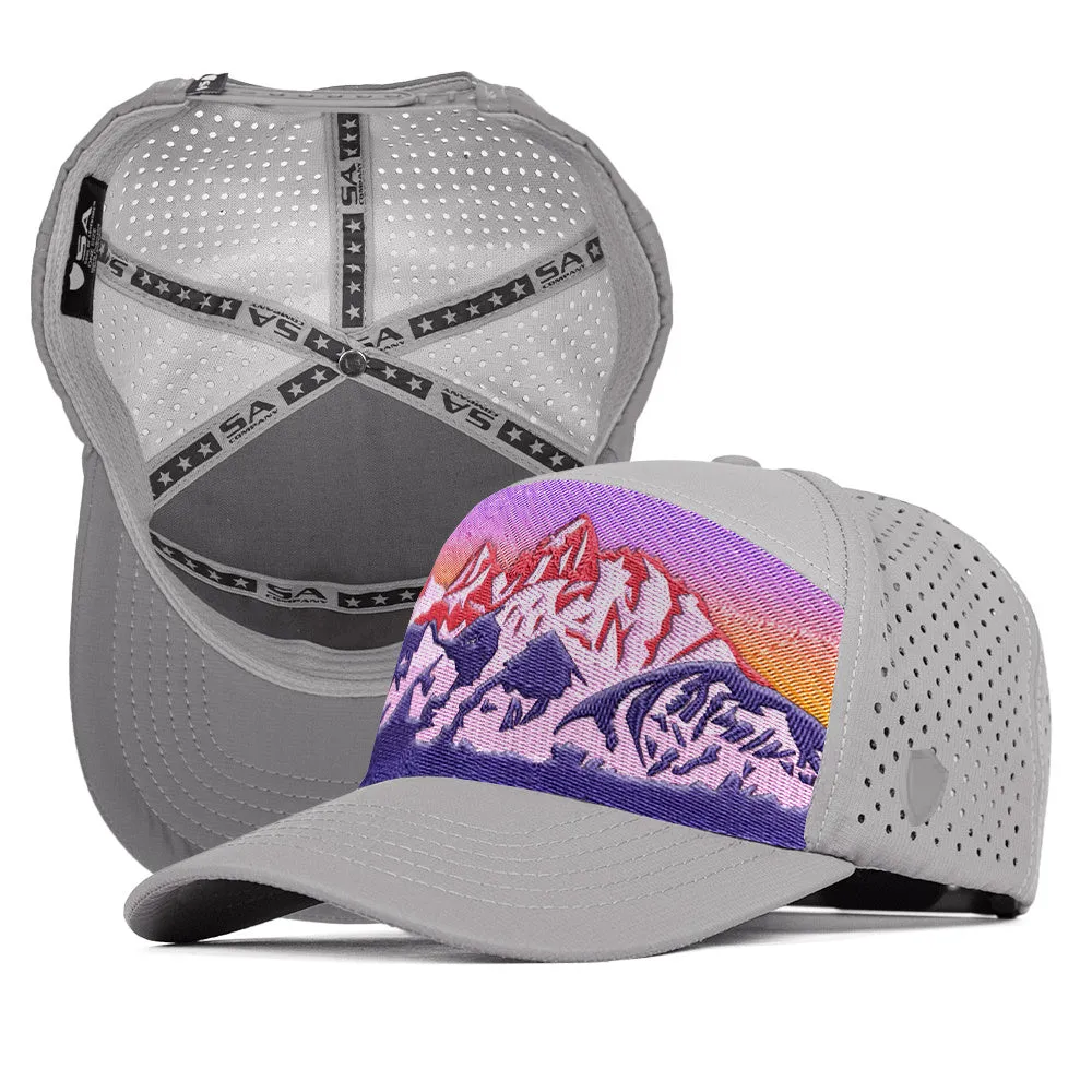 Performance Snapback | Glacier Glow | Light Grey