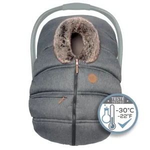 Petit Coulou Winter Car Seat Cover - Chia Wolf