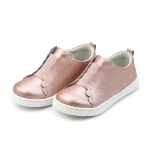 Pheobe Elastic Slip On - Glitter Pink