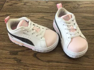 Pink puma slip on shoes-7