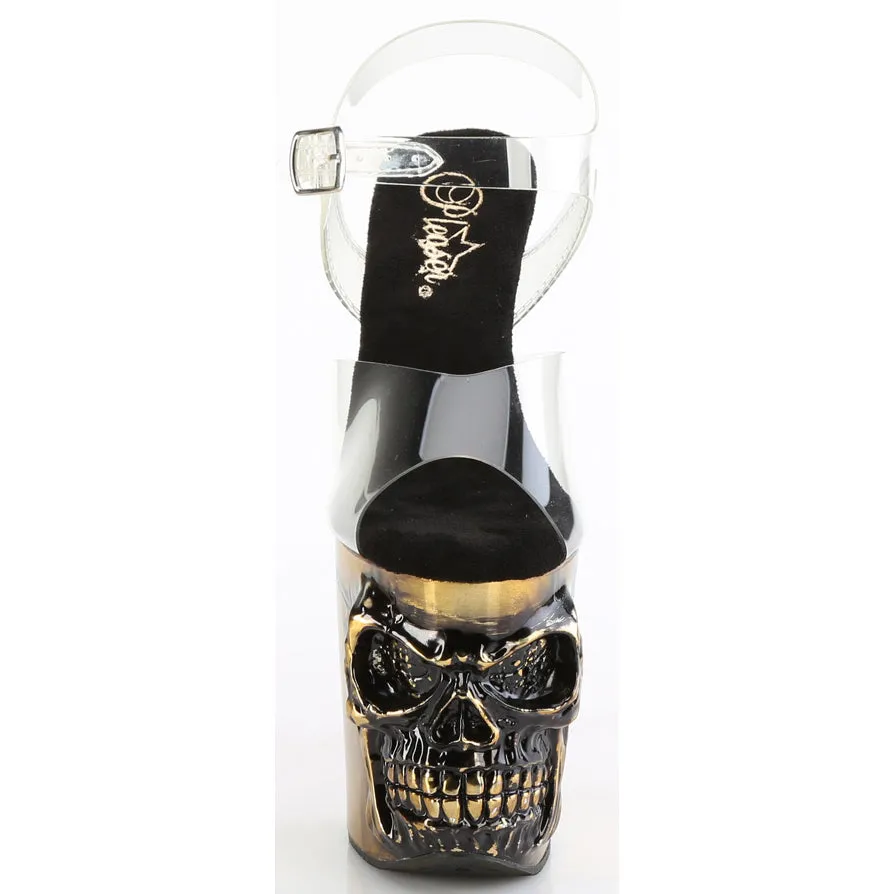 Pleaser Rapture 808-LT Brass Shoes