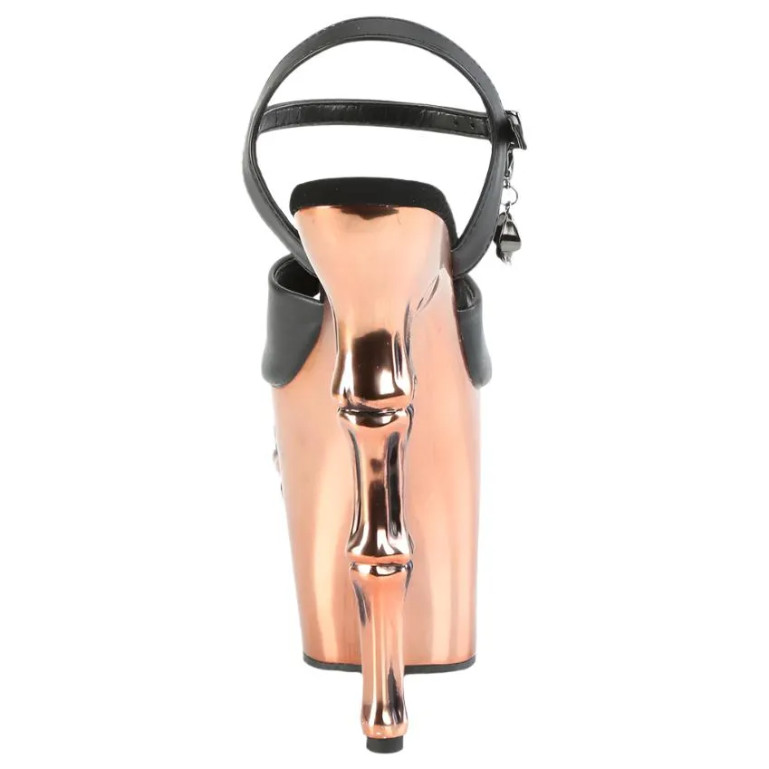 Pleaser Rapture 809-LT Copper Shoes