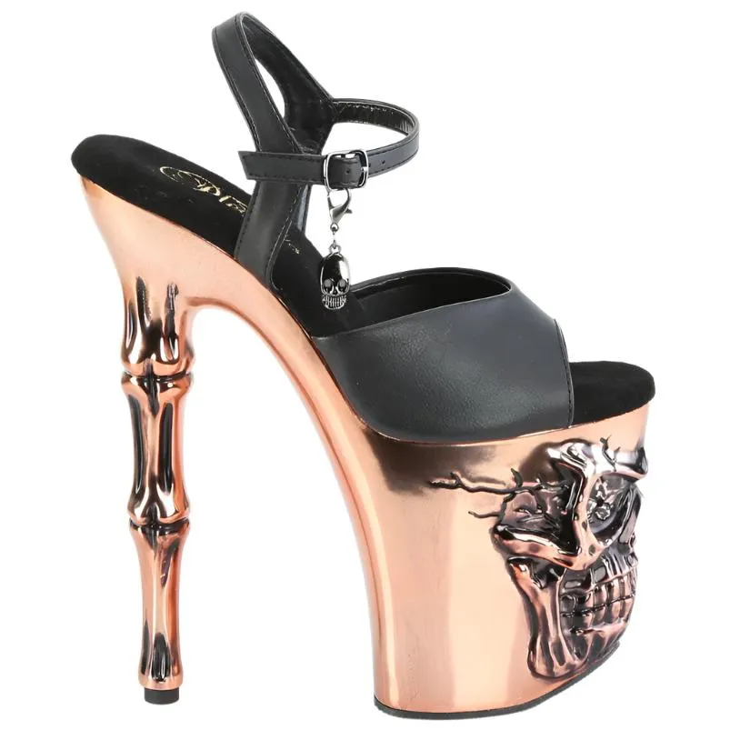 Pleaser Rapture 809-LT Copper Shoes