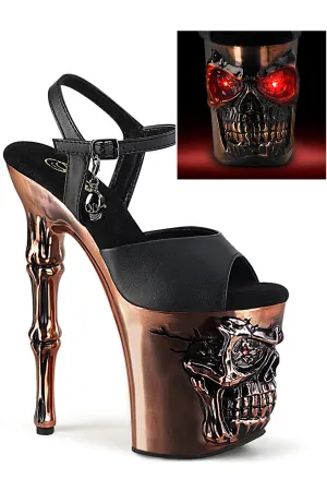 Pleaser Rapture 809-LT Copper Shoes