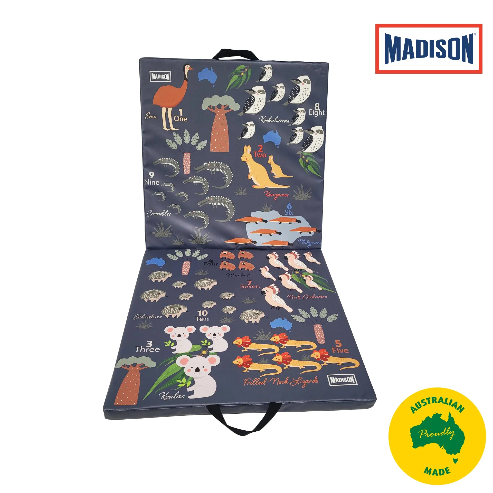 PP928 – Madison Folding Australiana Numeracy Mat