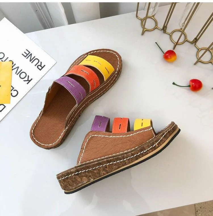 PREMIUM ORTHOPEDIC TRICOLOR SANDALS - 2023 BEST SELLER