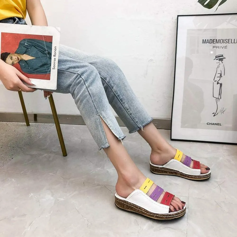 PREMIUM ORTHOPEDIC TRICOLOR SANDALS - 2023 BEST SELLER