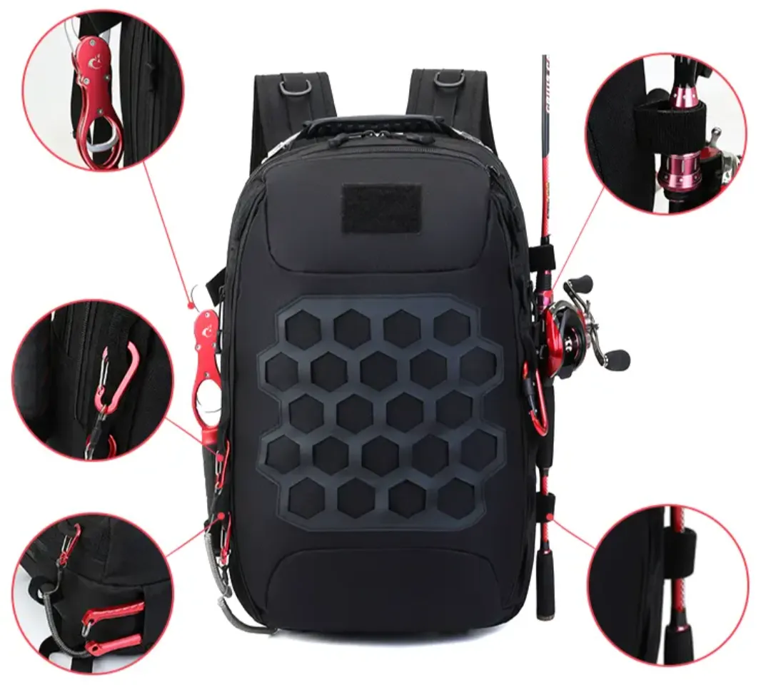 PrepPro Tactical Fishing Backpack – Built for the Outdoors