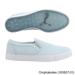 PUMA Ladies Tustin L Slip-On Golf Shoes 6.0 Omphalodes (193827-01)