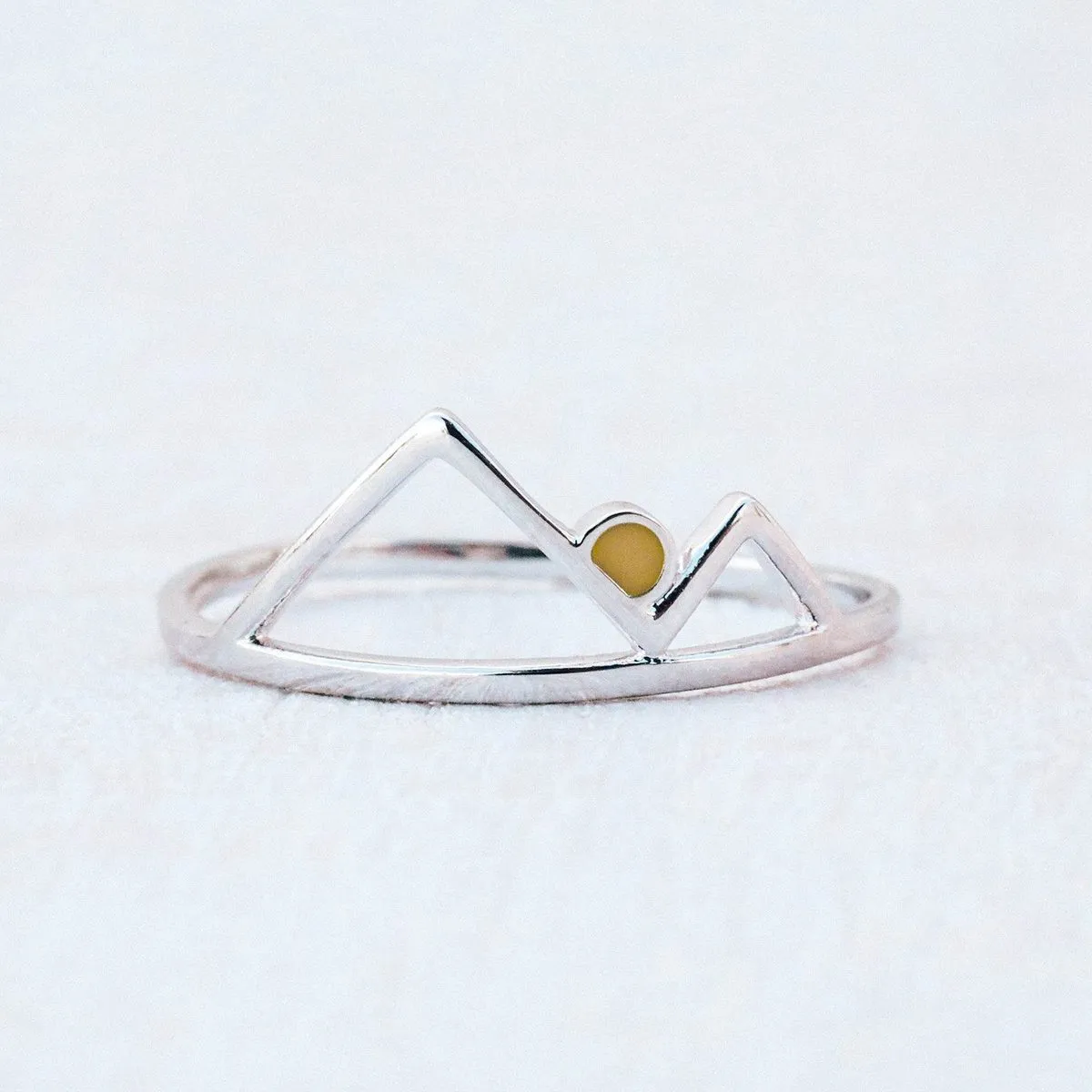 Pura Vida Ring ~ Sunrise Silver