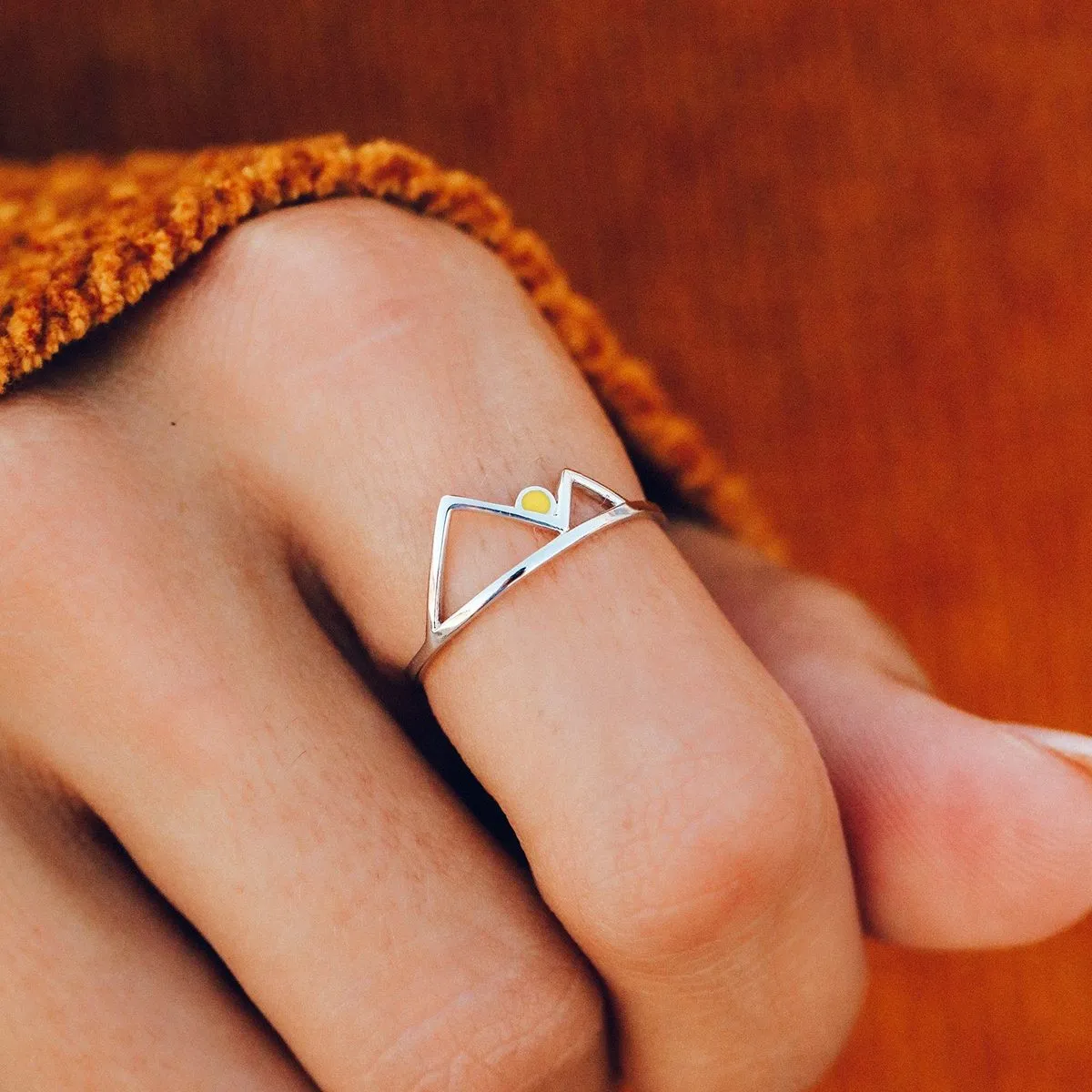Pura Vida Ring ~ Sunrise Silver