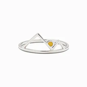 Pura Vida Ring ~ Sunrise Silver