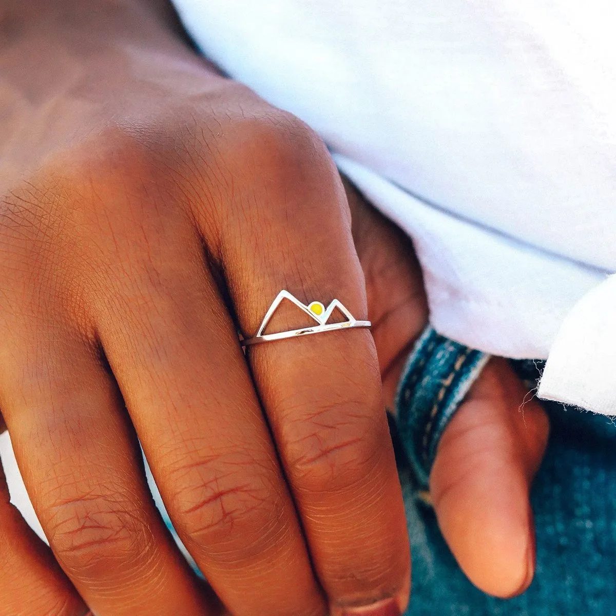 Pura Vida Ring ~ Sunrise Silver