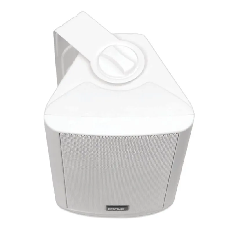 Pyle Home PDWR61BTWT 6.5" Indoor/Outdoor Wall-Mount Bluetooth Speaker System (Wh
