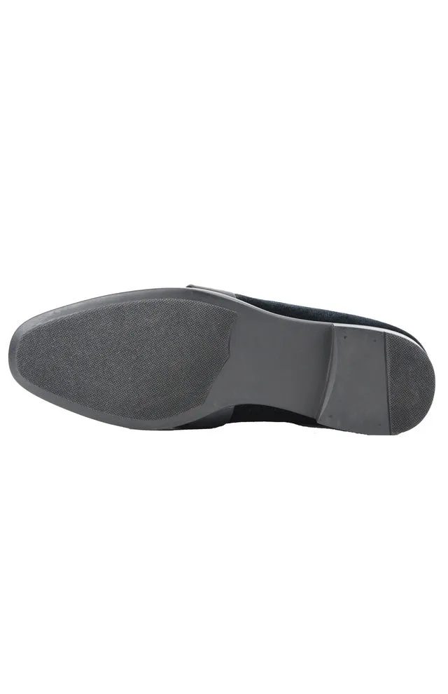 "Knight" Black Tuxedo Shoes