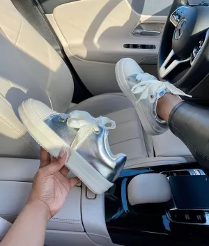 RICKI LOW KICKS (SILVER)